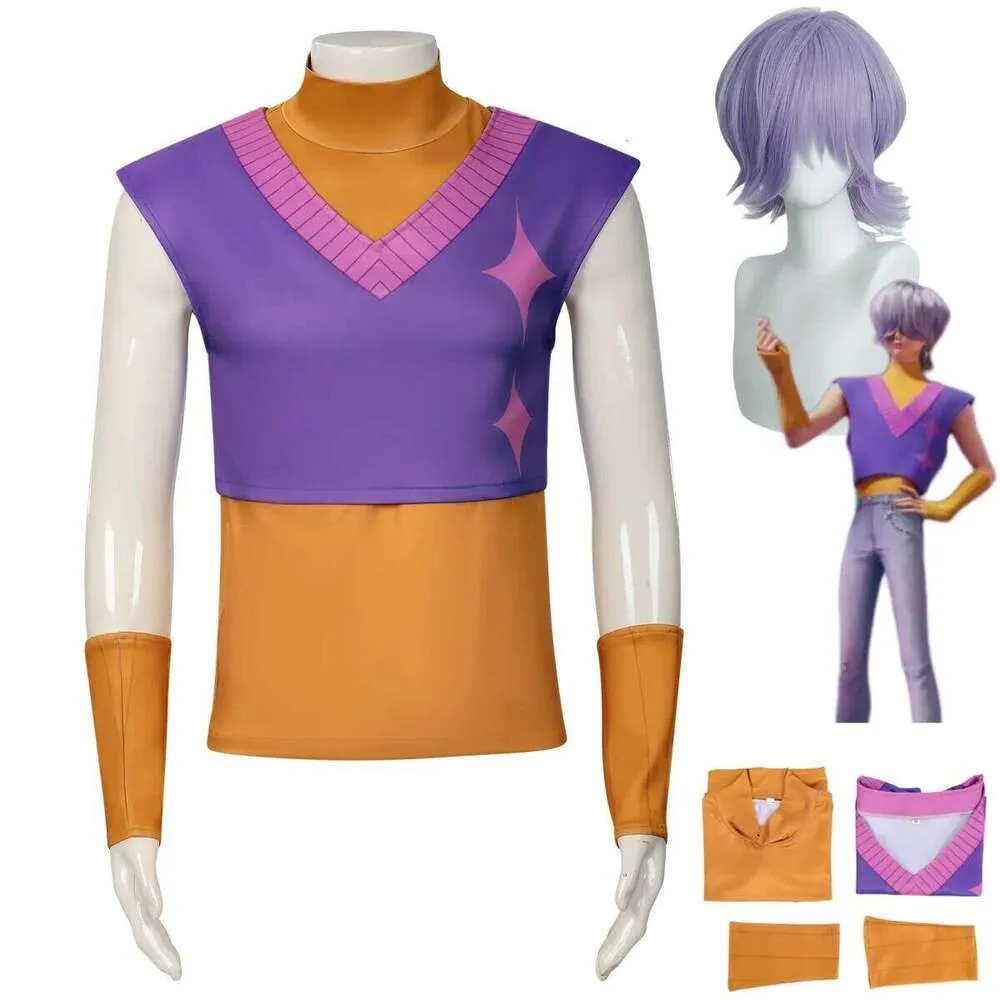 IN MAGAZZINO Saja Ragazzi Mistero Abby Baby Romance Jinu Parrucca Cosplay  MiukoCosplay Anime KPop Demon Hunters Uomini Cosplay / Accessori per cosplay, image size:1000x1000