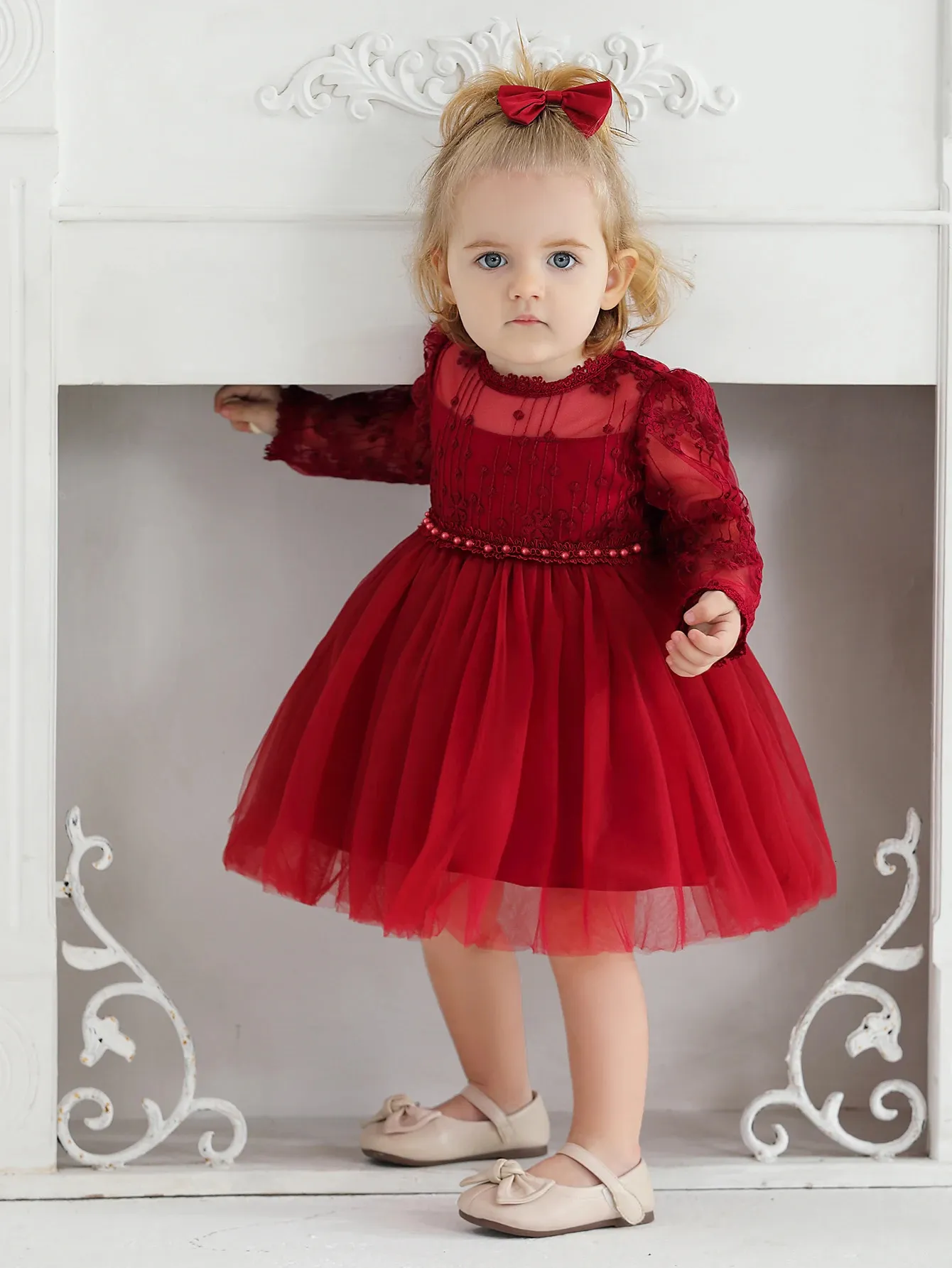 christening party dresses Penelope Christening Gown & Bonnet at Baby Beau & Belle