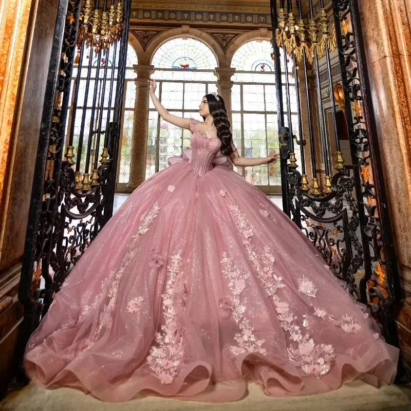 expensive pink dresses Luxury Pink Lace Wedding Dresses Halter Embroidery Slleveless Prom Dre   Promfast