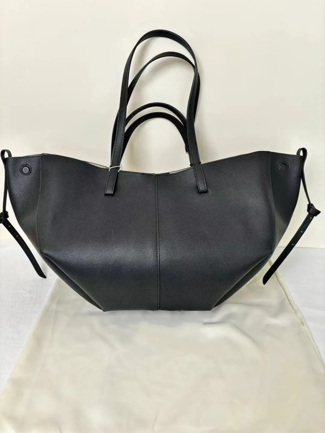 Womens Designer Tote Bags Elegant Full Grain Leather Handbag