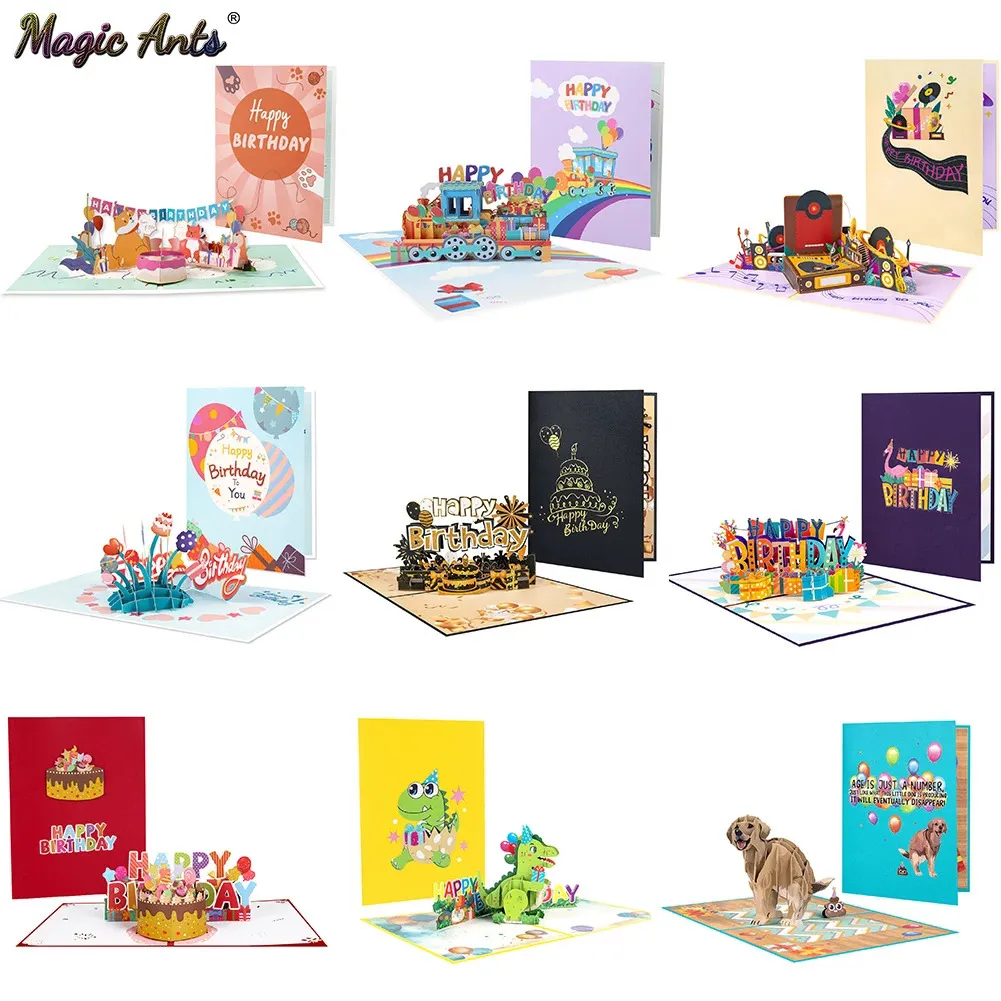 3D Happy Birthday Greeting Cards Fun Pop Up... From Cong08, $7.62 ...