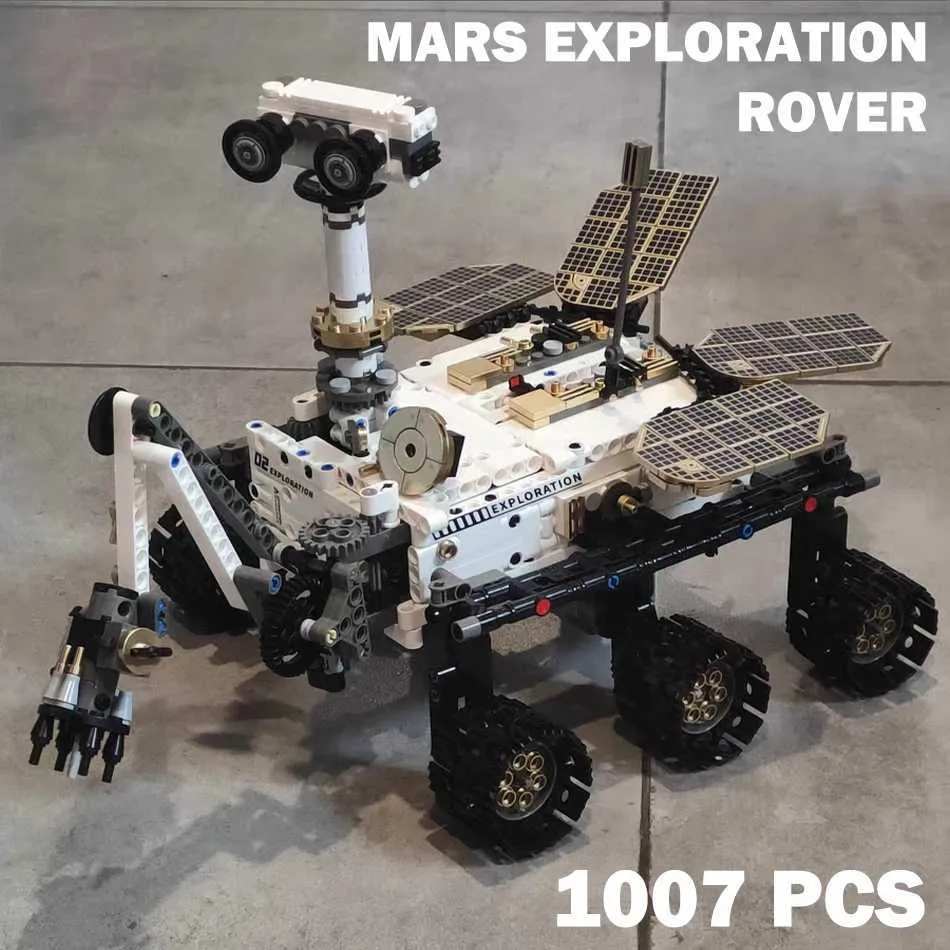 MOC Science Mars Exploration Rover Model Building Blocks Kit RC ...