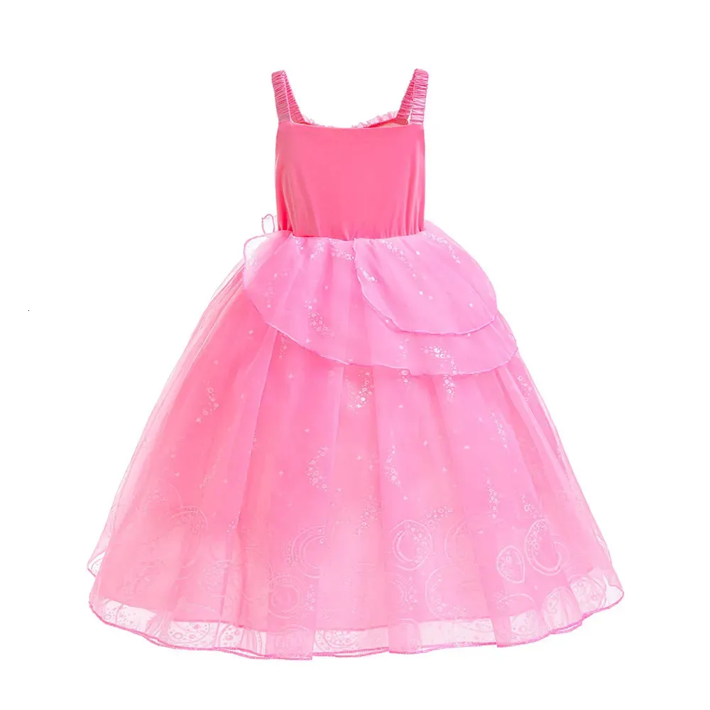 strapless open back dress Royal Princess Pink Aesthetic Dress main image 1