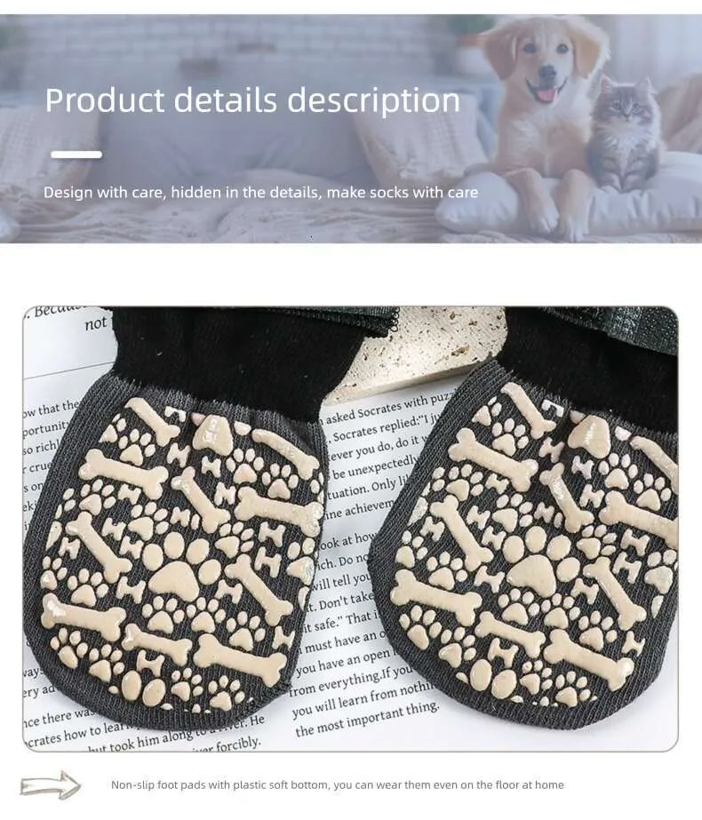 Liukumattomat koiran sukat ja tossut ulkokäyttöön_voghion.com