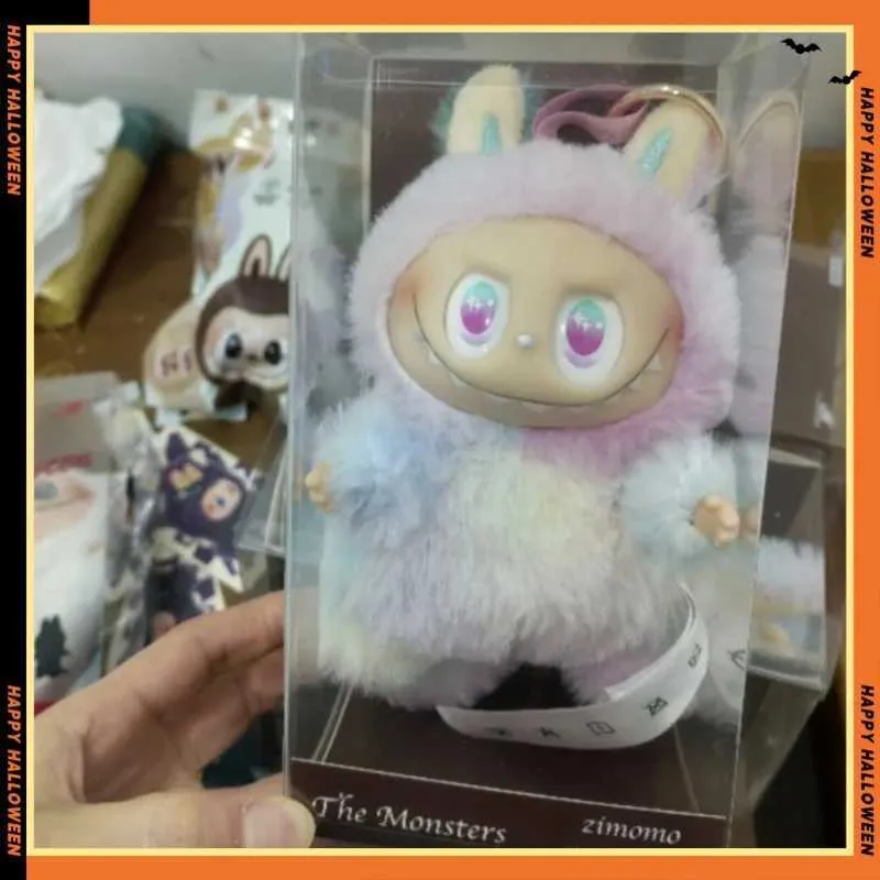 ZIMOMO Rainbow Labubu Tail Leader Fashion Creative Change Doll