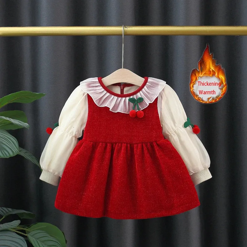 ChildrenS Clothing Red Baby Girl Dress Long Sleeve... From Weigang08, $6.81  | DHgate.Com