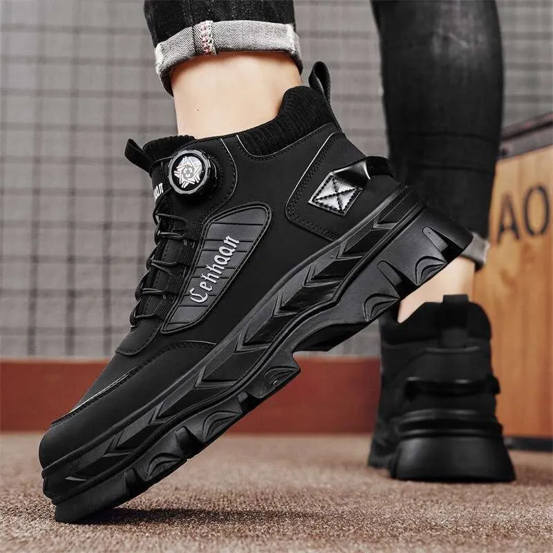 New winter men\'s high top Martin boots High Top Martin Boots Custom Latest Winter Men Hiking Shoes  main image 2