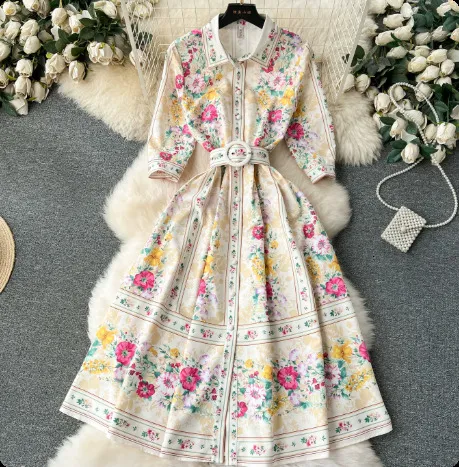 knee length dresses for ladies AUDRINA DRESS main image 0