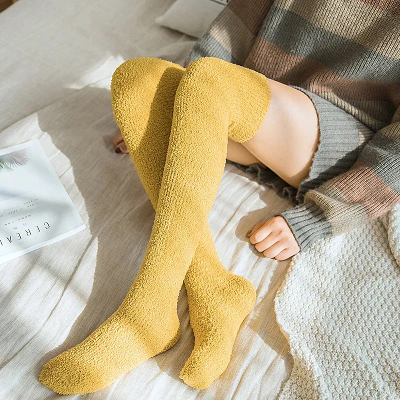 Calze alte fino alla coscia da donna, calze sopra il ginocchio, calze