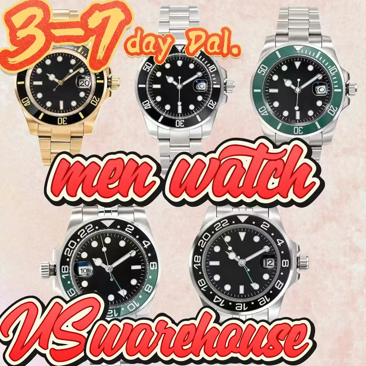 Orologio da uomo di lusso Full Diamond - Movimento al quarzo in acciaio inossidabile | Stuff Enough.be