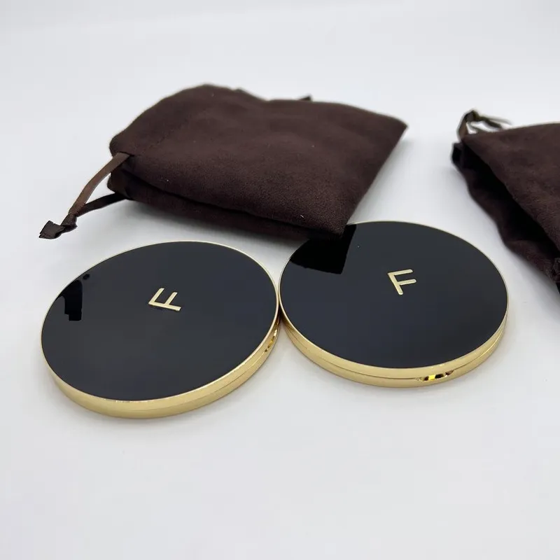 Luxury F Letters Double Sided Compact Pocket Mirror  ... 