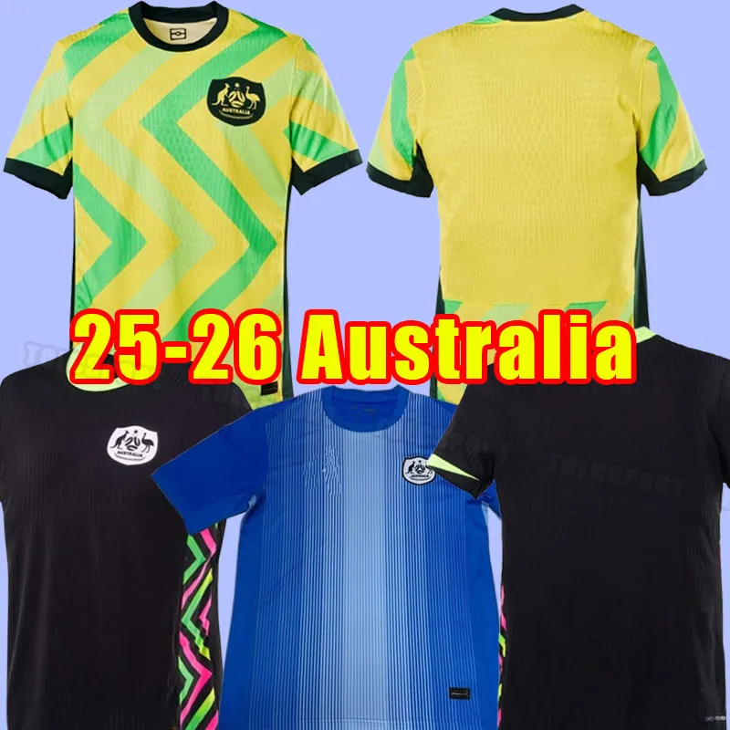 Australia Soccer Jerseys 2024 Home Away Mooy 13, Souttar 19, Hrustic  10, Boyle 6, Irvine 22, Mabil, McGree Football Shirts