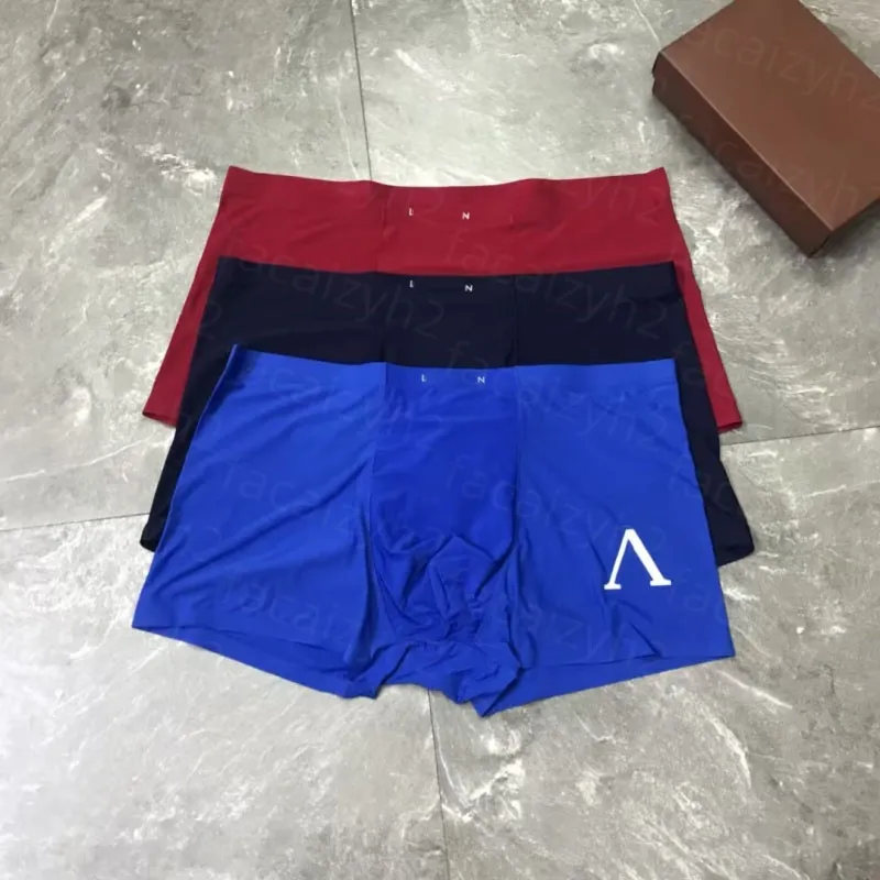 Ice Silk Men Underwear Boxers Ultra-thin Breathable Mens Underpants Quick Dry Men's Panties Seamless Sexy U Pouch Boxer Shorts - 200574005