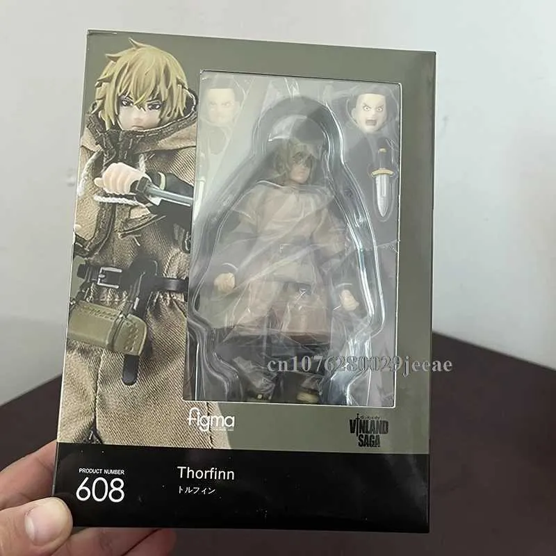 Figma 608 Thorfinn Vinland Saga Action Figure Model Movable Doll