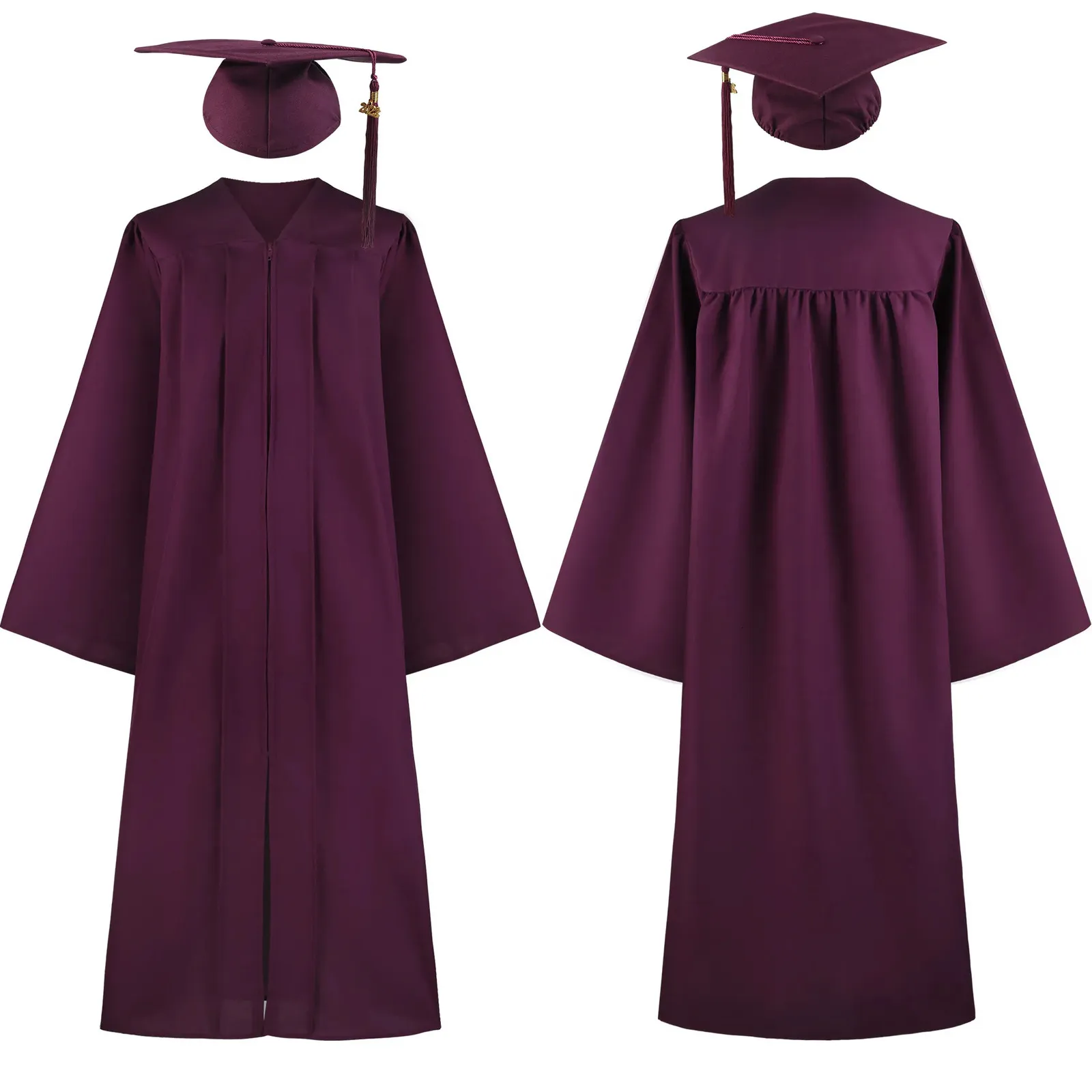 Vestido De Licenciatura Disfraz De Graduación De Adultos Europa Y