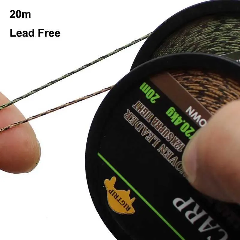 Tresse à bas de ligne vagner hook leader camo multicolore - 25m Tresse à bas de ligne vagner hook leader camo multicolore - 25m