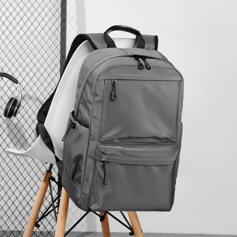 Großer Herren Wanderrucksack Aus Oxford Für Laptop Und Uni_voghion.com