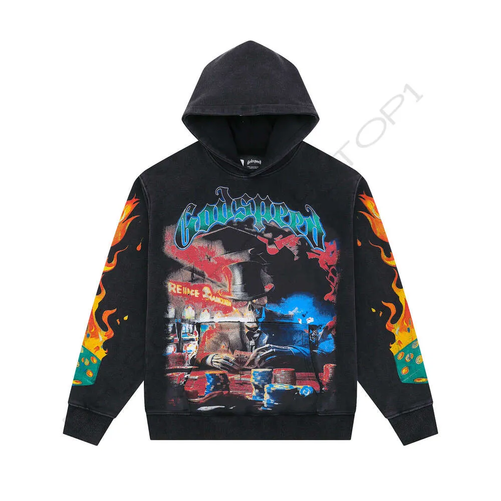 Save Big on Bulk Mens Graphic Pattern Hoodies Men's Graphic Hoodie Stylish  Cotton Blend Pullover Sweatshirt With Skull Print, Ideal For Streetwear And 