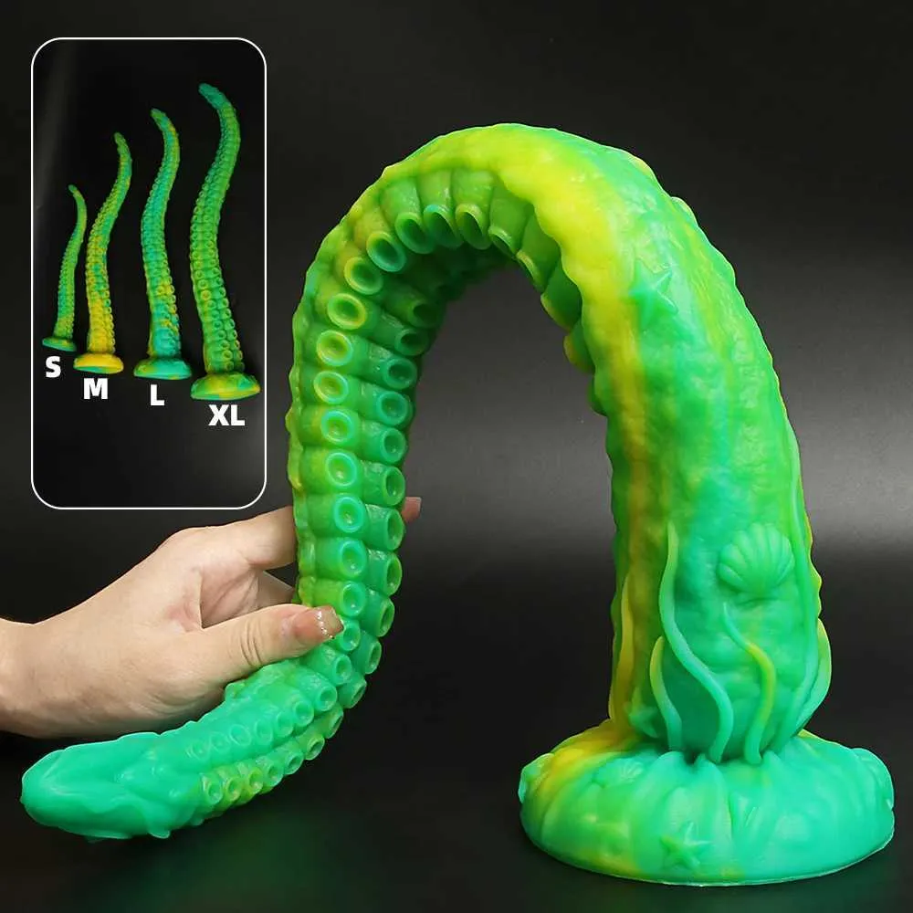 Plug Anal Largo Resistente De Silicona Líquida Verde... De 7,63 €