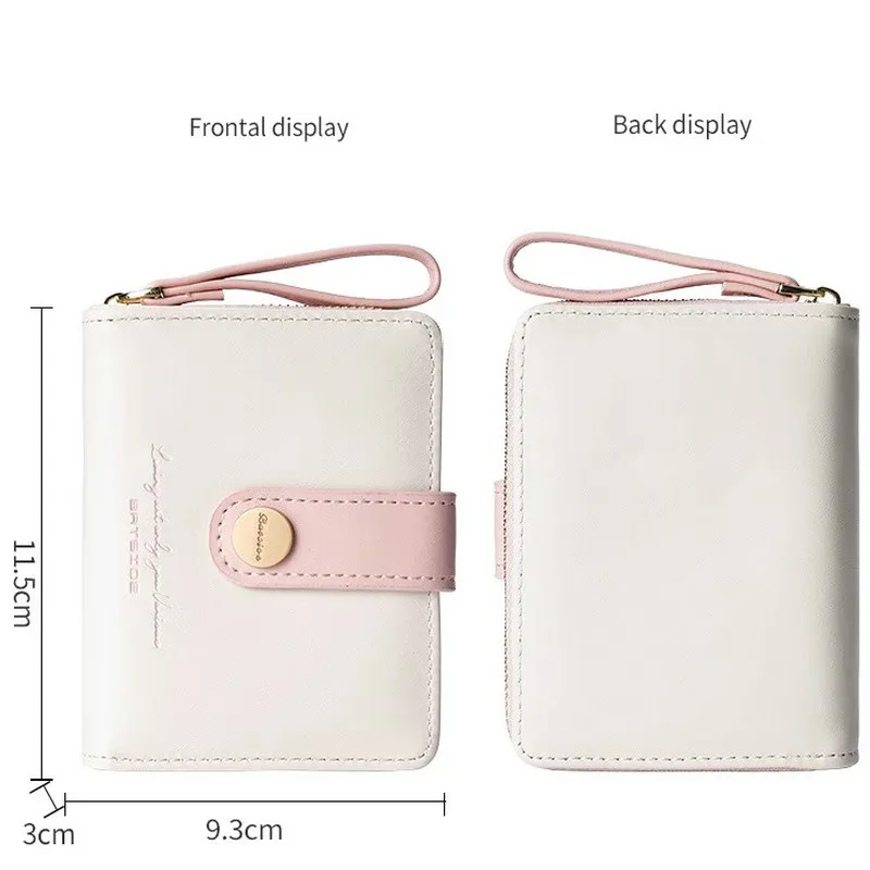 Zero Two Wallet Zero Two cartoon PU leather wallet with photo holder and card ...