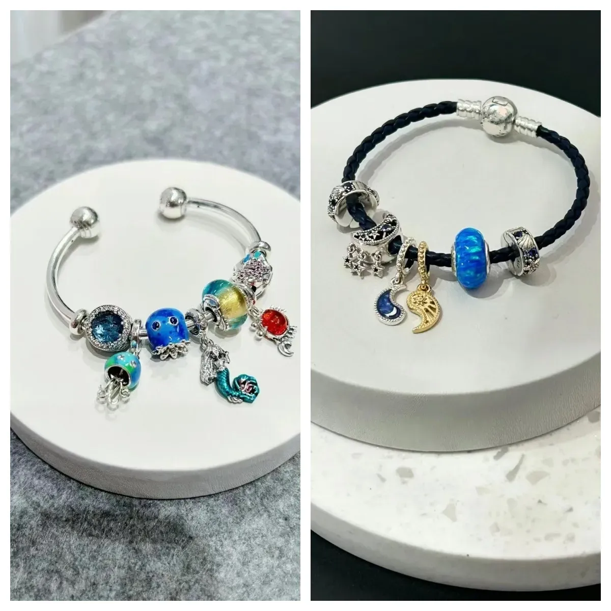 Pulseira de berloques DIY com tema de café rosa para fones de ouvido femininos_voghion.com