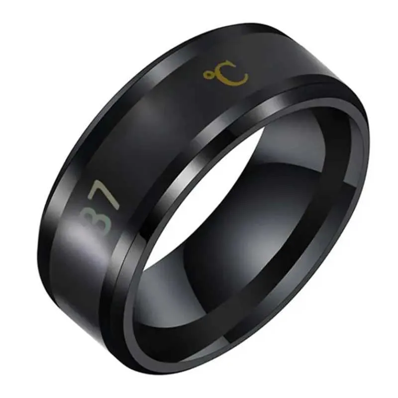 Pi Ring Multifunctional Stainless Steel Pi Ring Smart Ring With Real Time Body ...