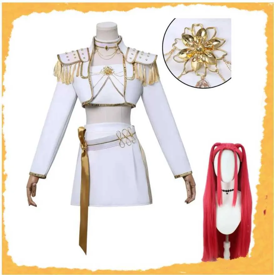 Mira KPop Cosplay Costume   White Dress, Top &amp; Wig... 