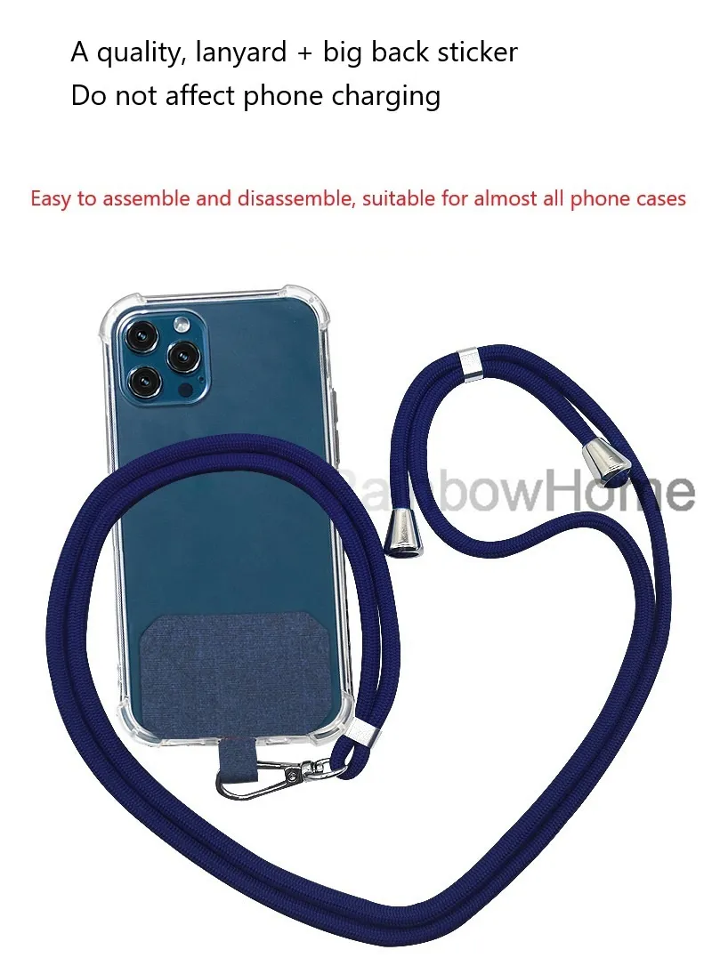 Video su Qual è Accessori per telefono cellulare rivestimento in nylon per telefono, supporto per telefono, tracolla regolabile universale, cordino per telefono per custodia