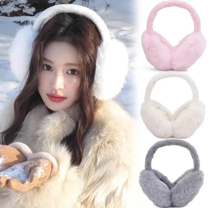 2025 Earmuffs For Women And Men Soft Plush Outdoor From Xuan05