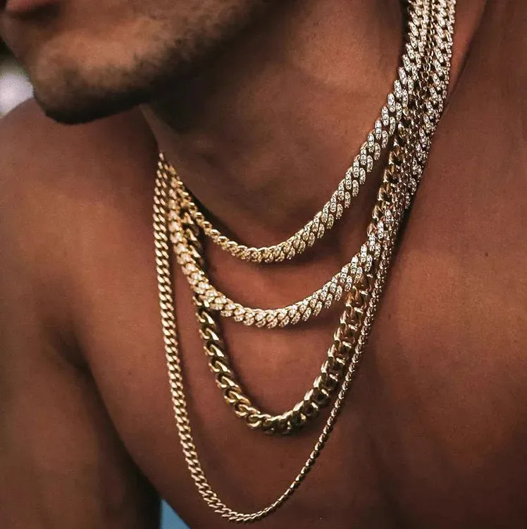 Joias personalizadas cravejadas de diamantes em prata 925, estilo hip hop, com 2 moissanitas VVS e diamantes coloridos, fogo, Alá._voghion.com