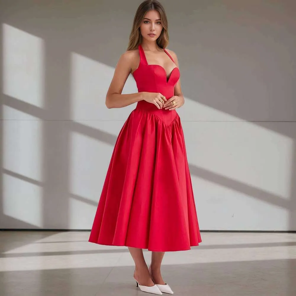 Women's Casual Summer Dress Backless Empire Waist Floor-Length A-Line V-Neck Spandex Polyester from Dhgate Prom Dresses