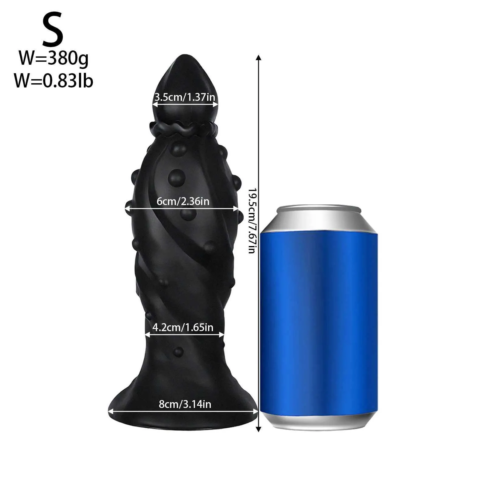 Huge Fantasy Anal Plugs Black Monster Butt Plug For... From Loixoox, $5.51  | DHgate.Com