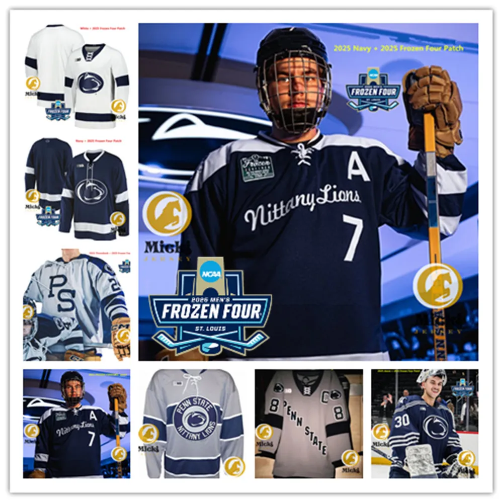Save Big on Bulk Penn State Hockey Jersey Penn State Nittany Lions Hockey  Jersey Chase Berger, Kevin Kerr, Brandon Biro, Nikita Pavlychev, Patrick