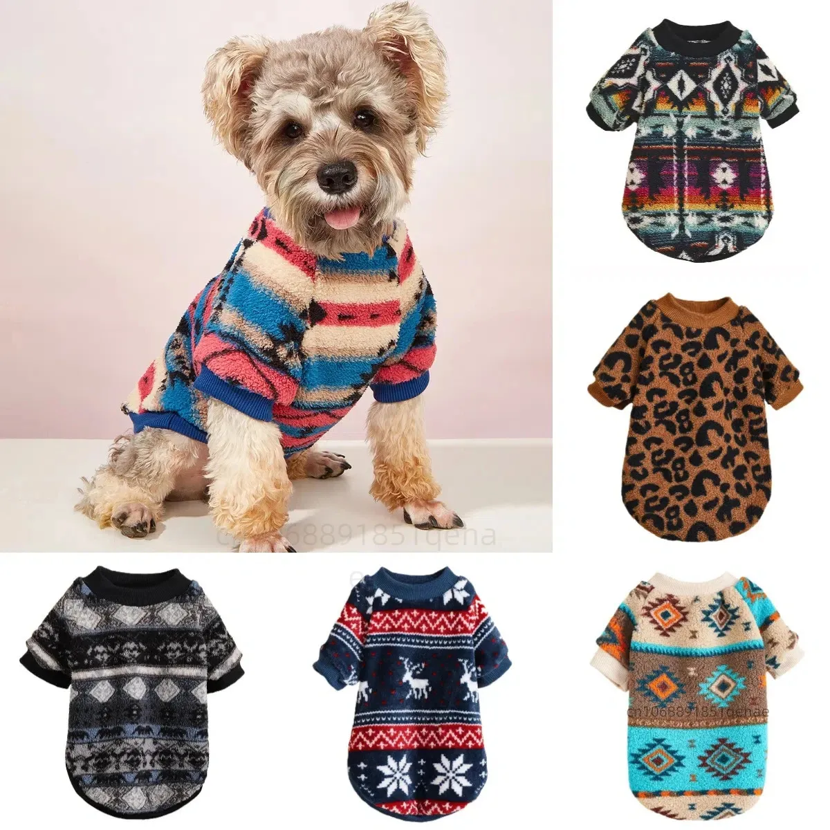 Suéter Con Capucha Para Perros Y Gatos – Chaleco De Lana Para Mascotas Pequeñas, Tallas XS A XL