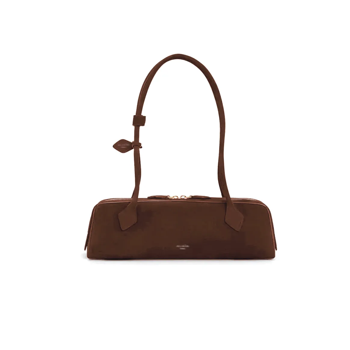 ALA Genuine Leather Suede Underarm Bag   Designer... 