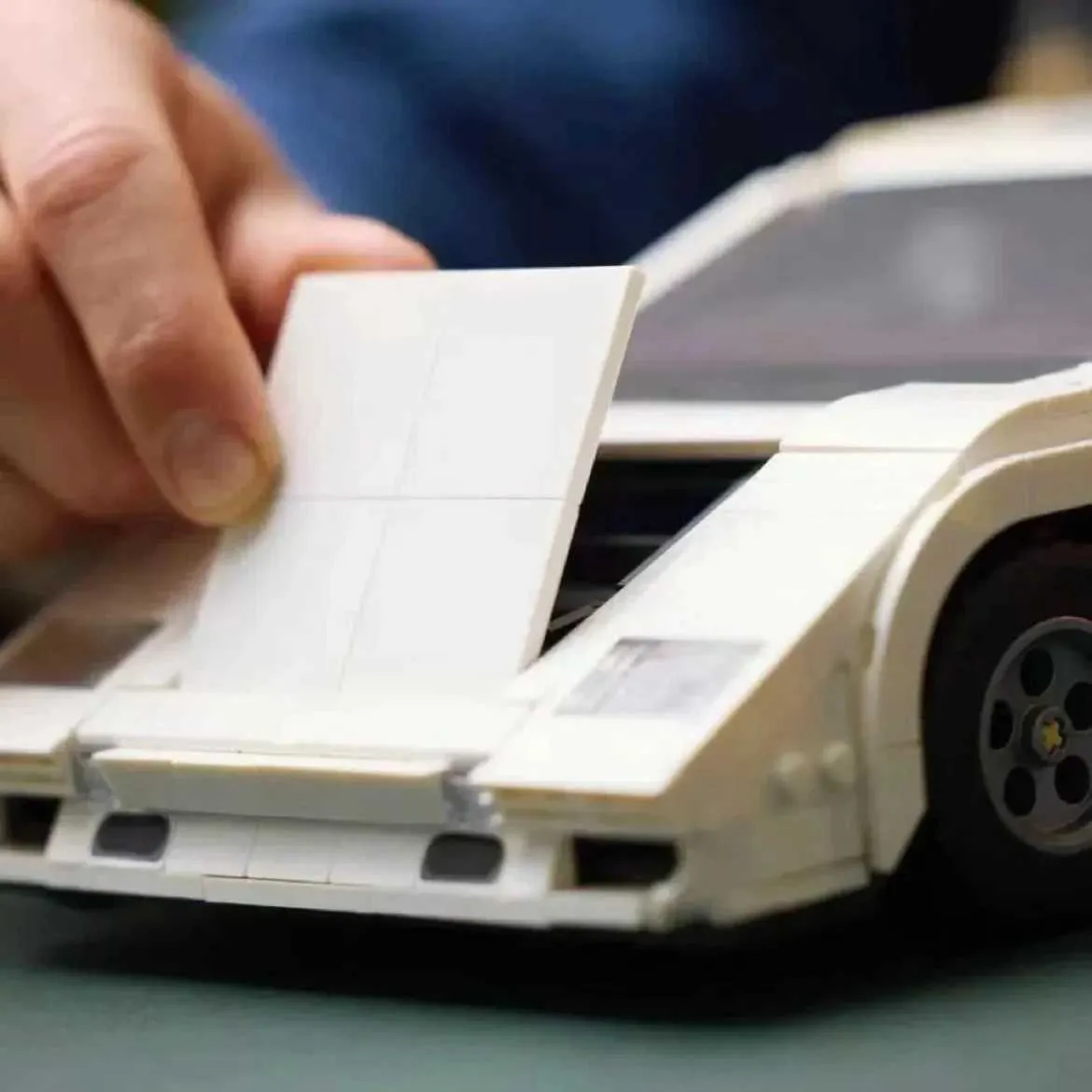 New MOC Countach 5000 QV Wooden Building Blocks Classic Automotive ...