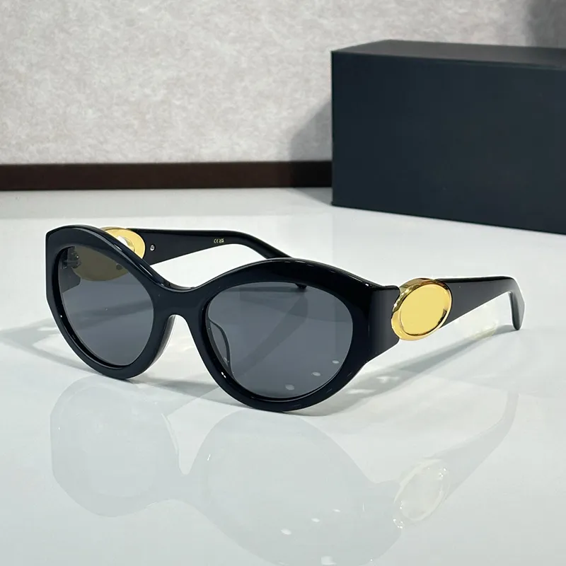 Polarized Oval Sunglasses with UV400 Protection Acetate Frame Retro Oval Polarized Sunglasses for Men PC Frame UV400  main image 2