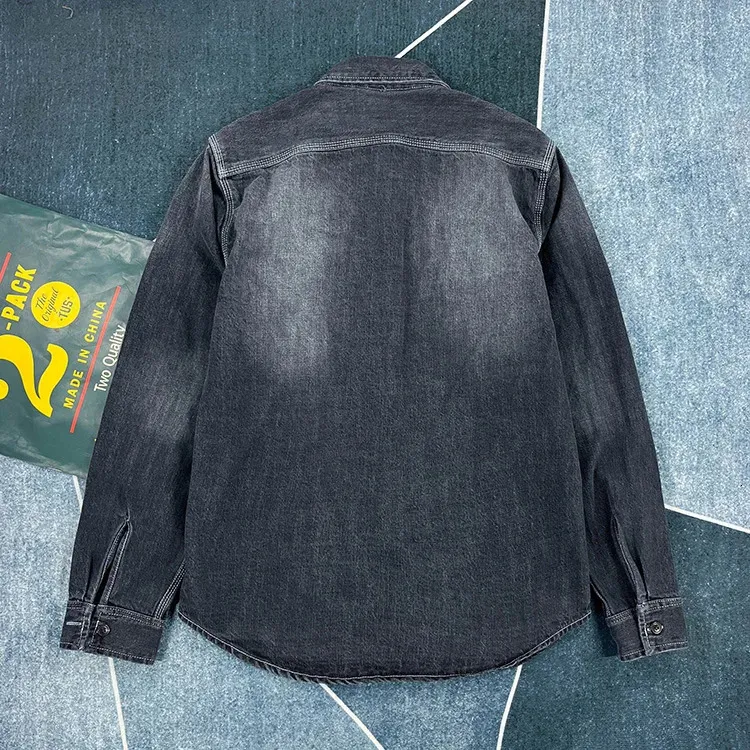 Japanese Inspired Mens Heavy Duty 100% Cotton Denim Wash