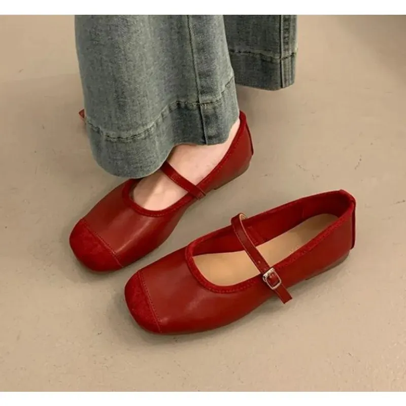 Silvery Women Ballet Fashion Ladies Casual Soft Sole Flats Spring Womens Comfort Shallow Ballerina Shoes 250407_voghion.com