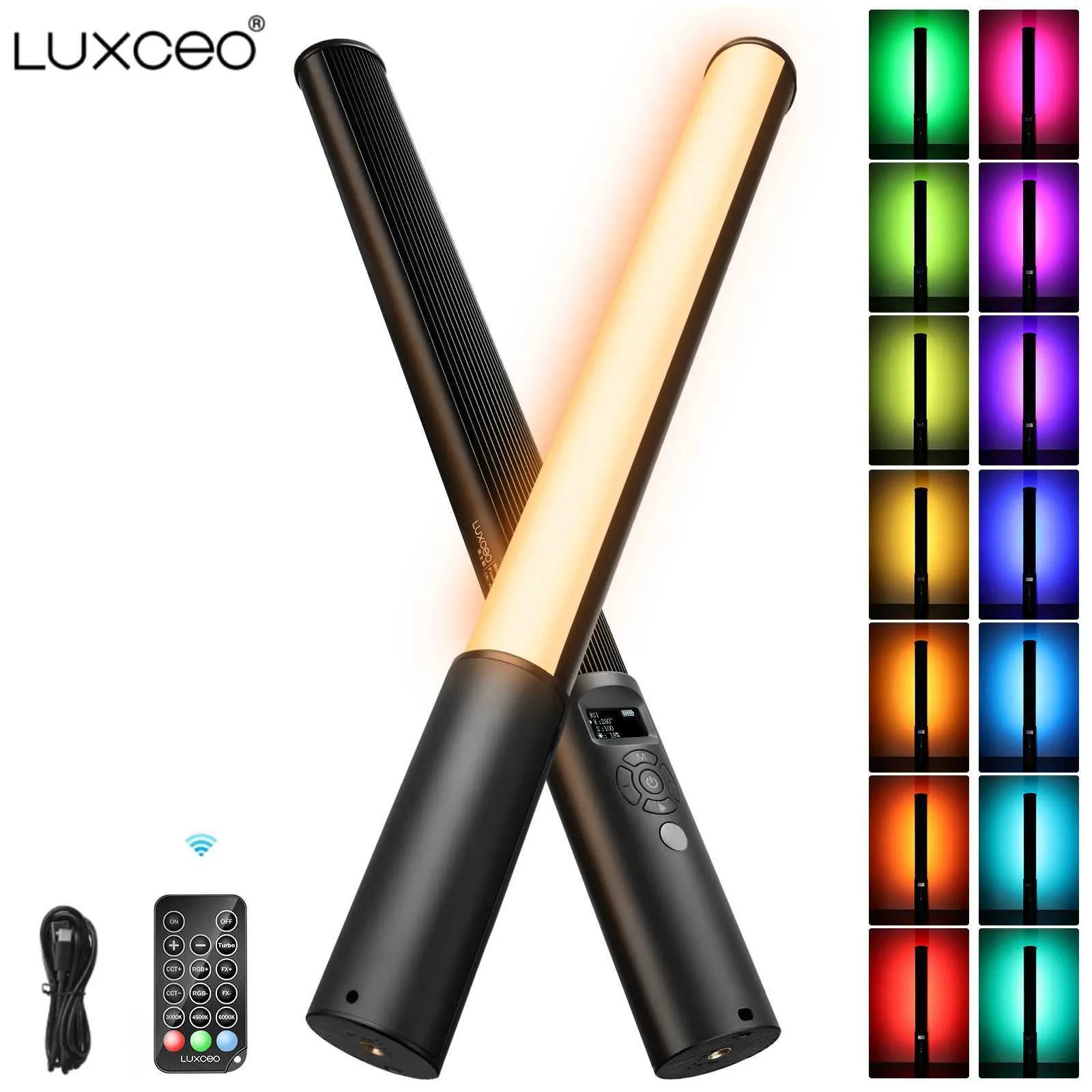 LED Strip Light Wand Handheld RGB Stick For Photography & Video CRI 95 ...