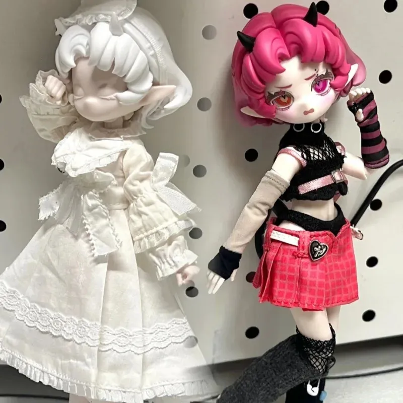 Niannyyhouse BJD Serie Devil Horns – Figura Articulada 1/8 De 21 Cm, Coleccionable Aleatorio Con Ropa Detallada