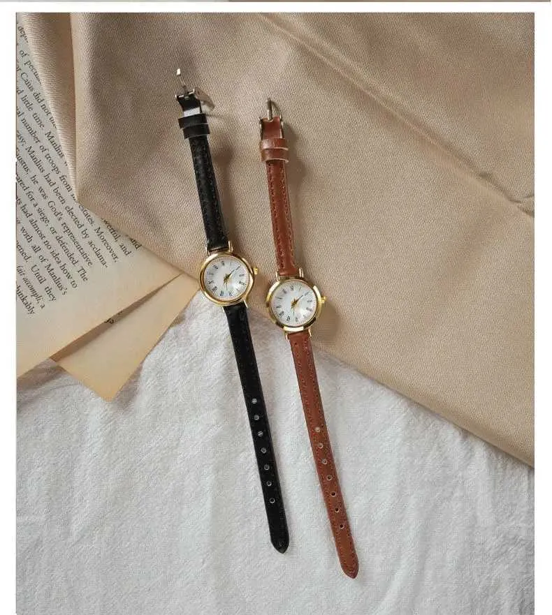 HYP Women\'s Quartz Watch with Brown Leather Strap HYP Women\ main image 4
