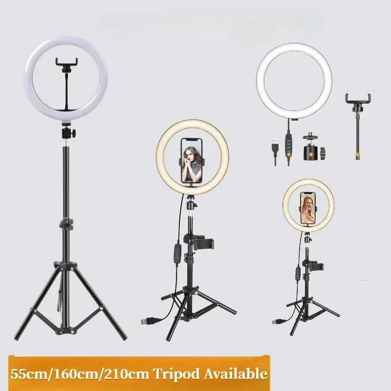 Mini Luce Di Riempimento Clip Con Batteria 1200 MAh Per Telefono E Trucco - LED 62 Perline, Dimmerabile, Carica Type-C - 4