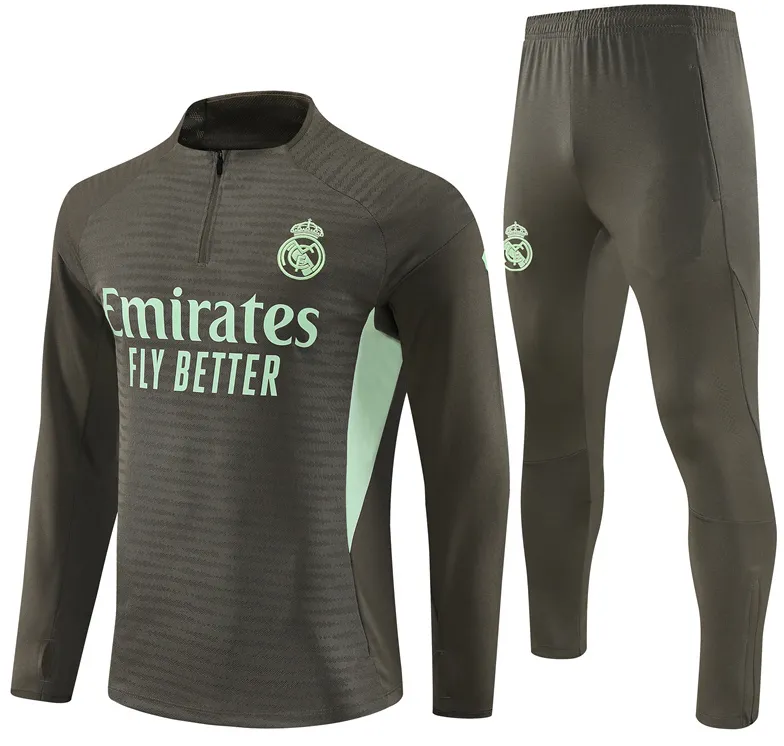 2025 2026 Mbappe Football Real Madrid Soccer Tracksuit 25 26 27