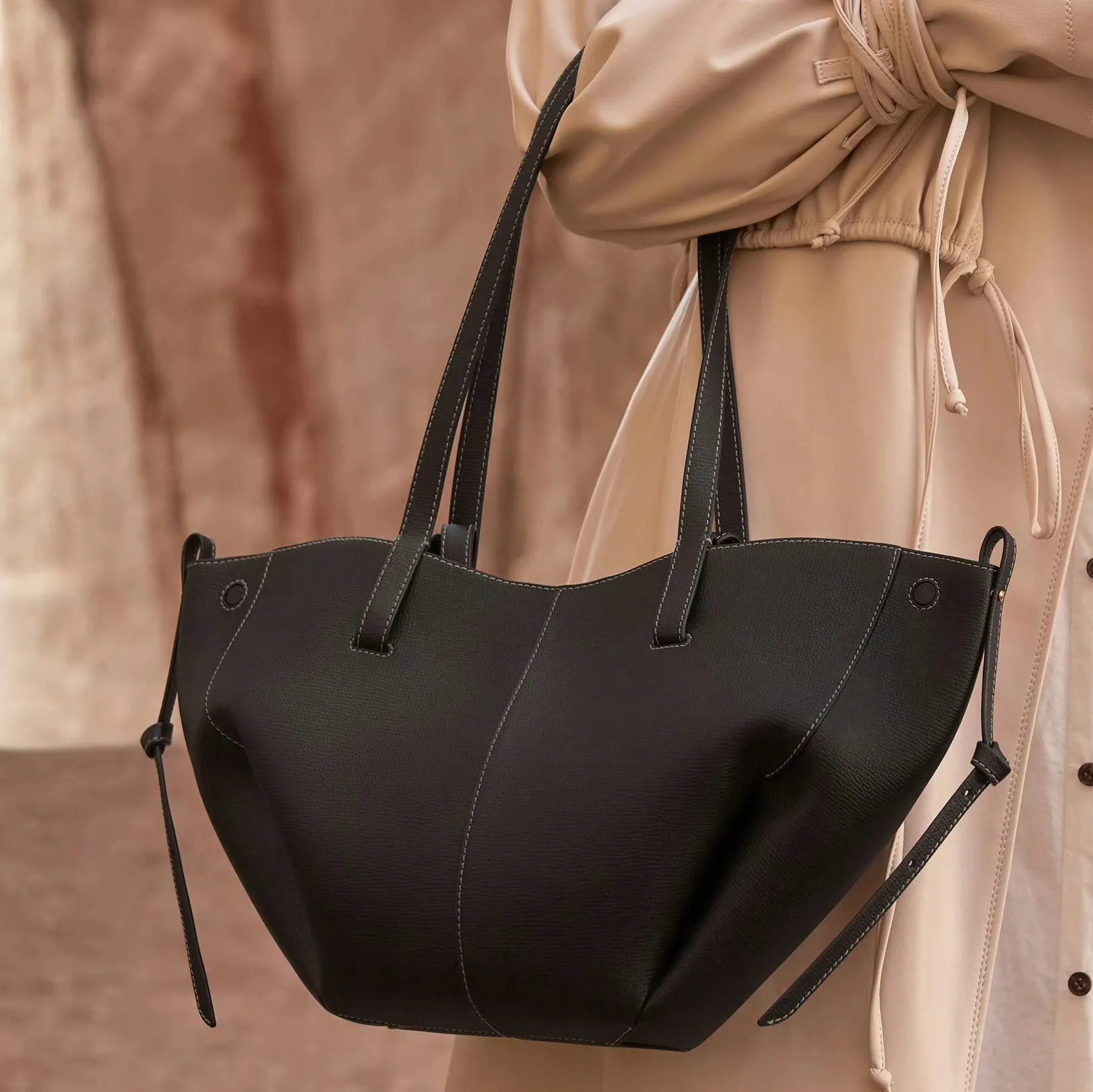 Trendy Shoulder Handbag 2025: Luxury Cyme Designer Bag Large Capacity PU  Leather Artwork Tote for Women