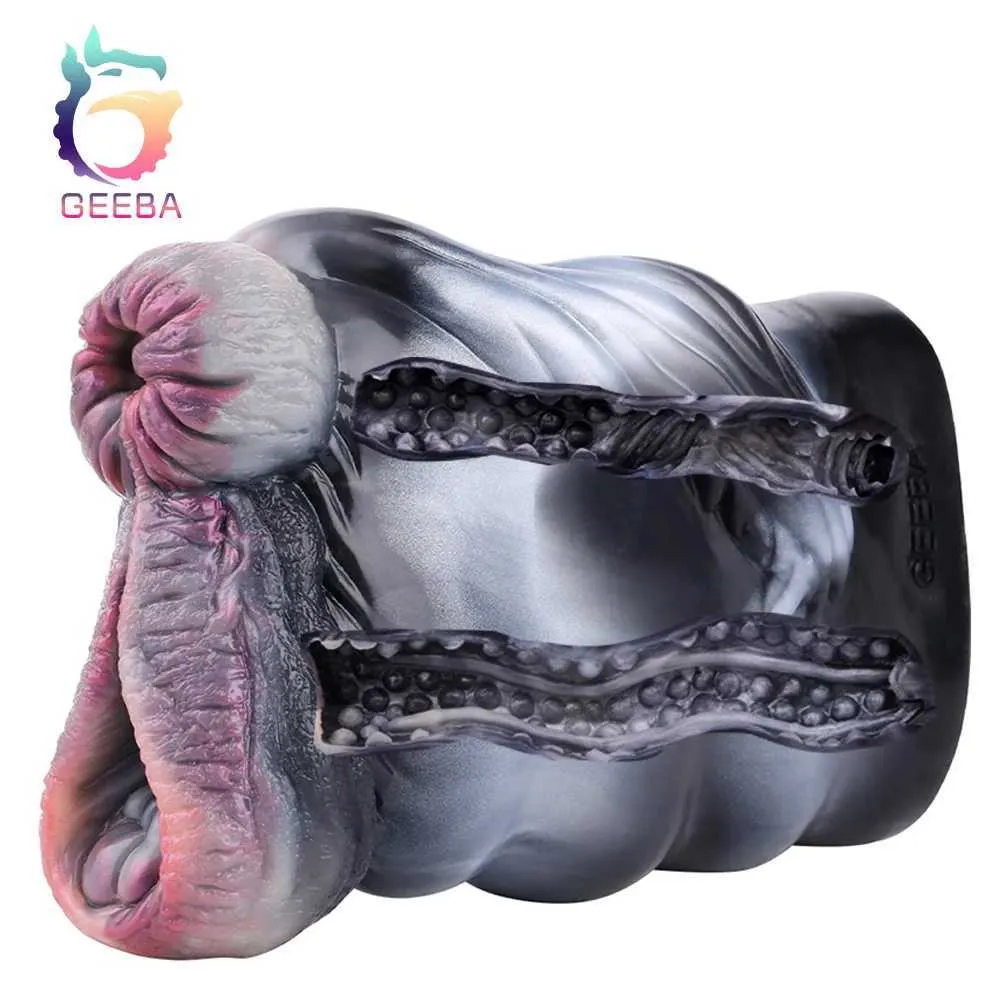 GEEBA Lifelike Zebra Male Masturbator Dual Hole... From Loixoox, $18.58 |  DHgate.Com