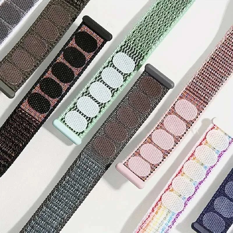 Verstellbare Nylon-Armbänder Für Xiaomi Mi Band 7/6/5 – Atmungsaktiv, Weich & Elastisch – 2 Stück Für Damen & Herren