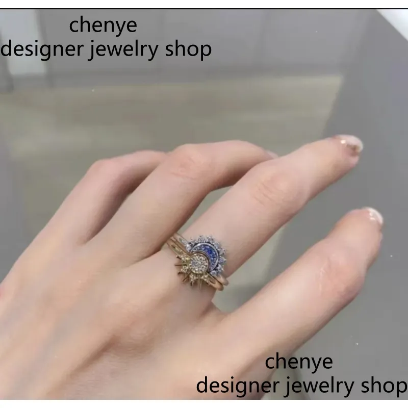 Designer-Ring für Damen, Herzförmiger, bezaubernder Luxus-Schmuck, funkelnder Diamantring, klassisch, neu, Valentinstag, Weihnachten_voghion.com