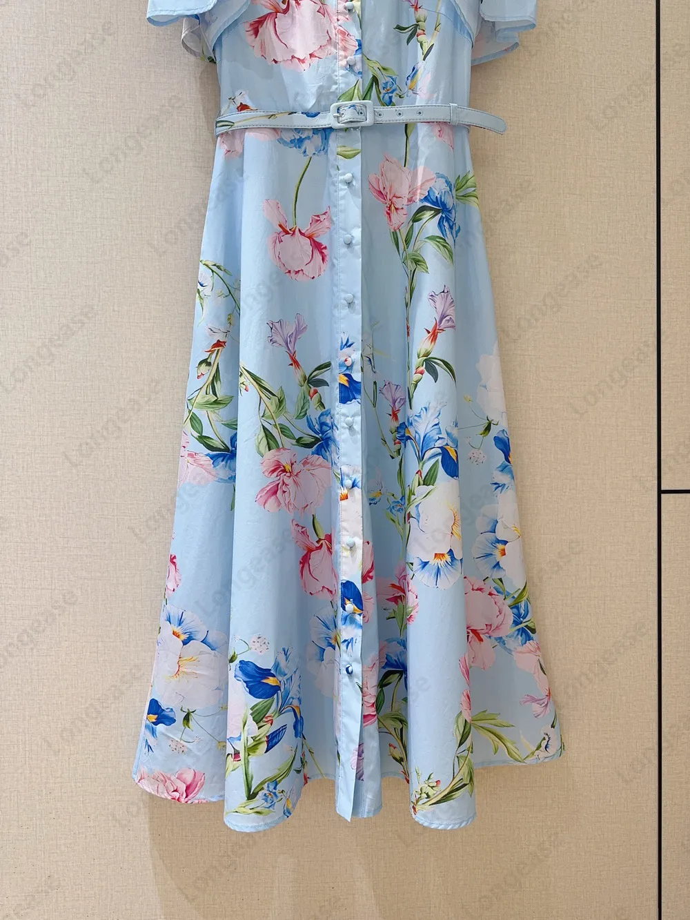 white polished cotton dresses June | Handmade Dress avoid bleach Hand wash Ladivine Cowl-Neck Prom Dress 2025week19 Size:Adult S