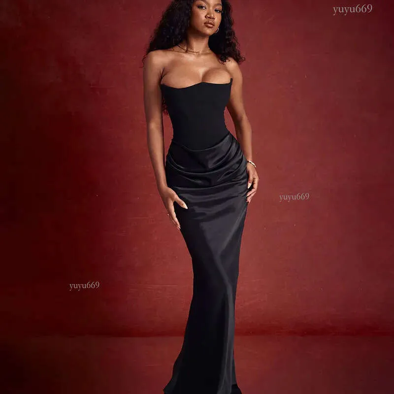 black ruffle dresses Off-the-Shoulder Long Black Prom Dress with Ruffles Black / 7 main image 1